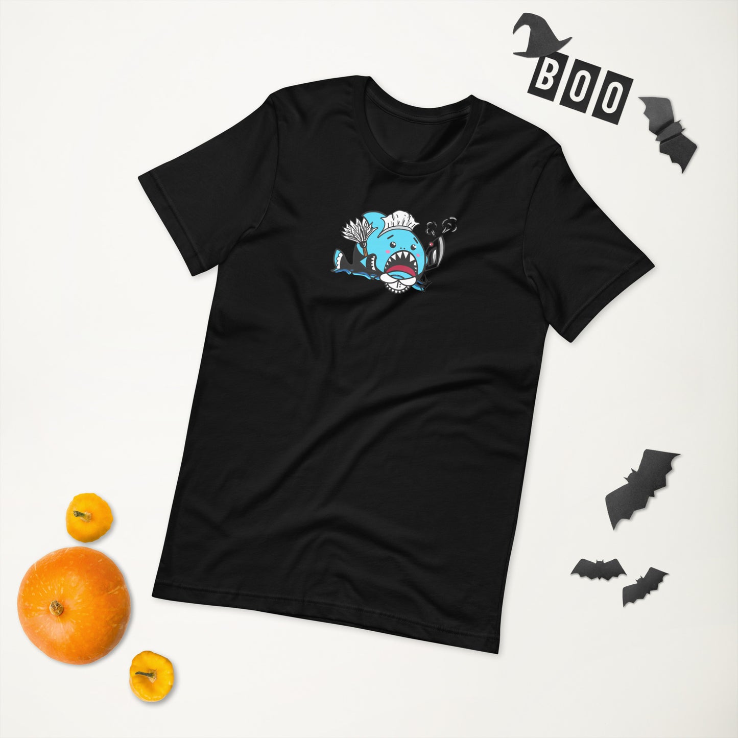 Halloween Sharks- Maid Shark Genderless Tshirt
