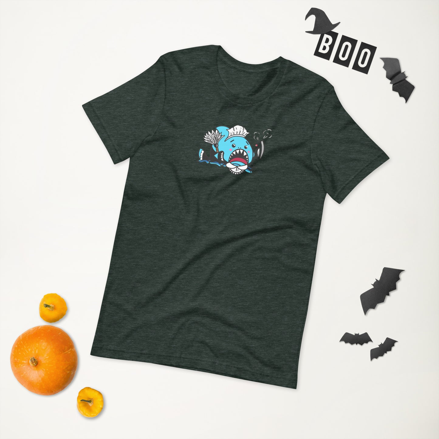 Halloween Sharks- Maid Shark Genderless Tshirt