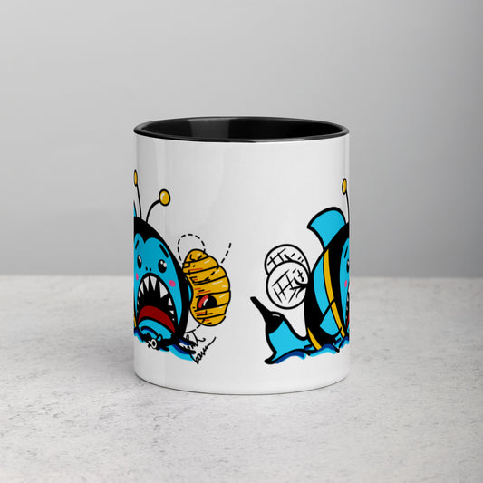 Halloween Sharks Mug- Bee Shark (11oz)