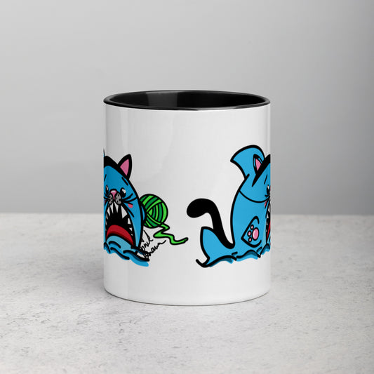 Halloween Sharks Mug- Kitty Shark (11oz)