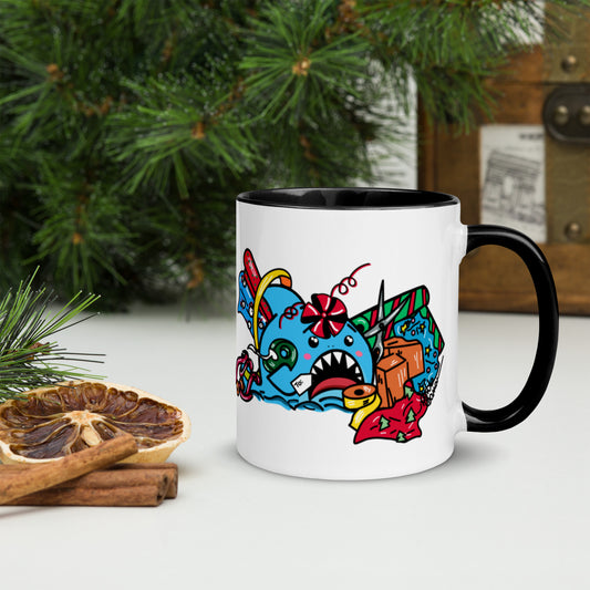 Holiday Shark Mug- Time to Wrap the Gifts! (11oz)