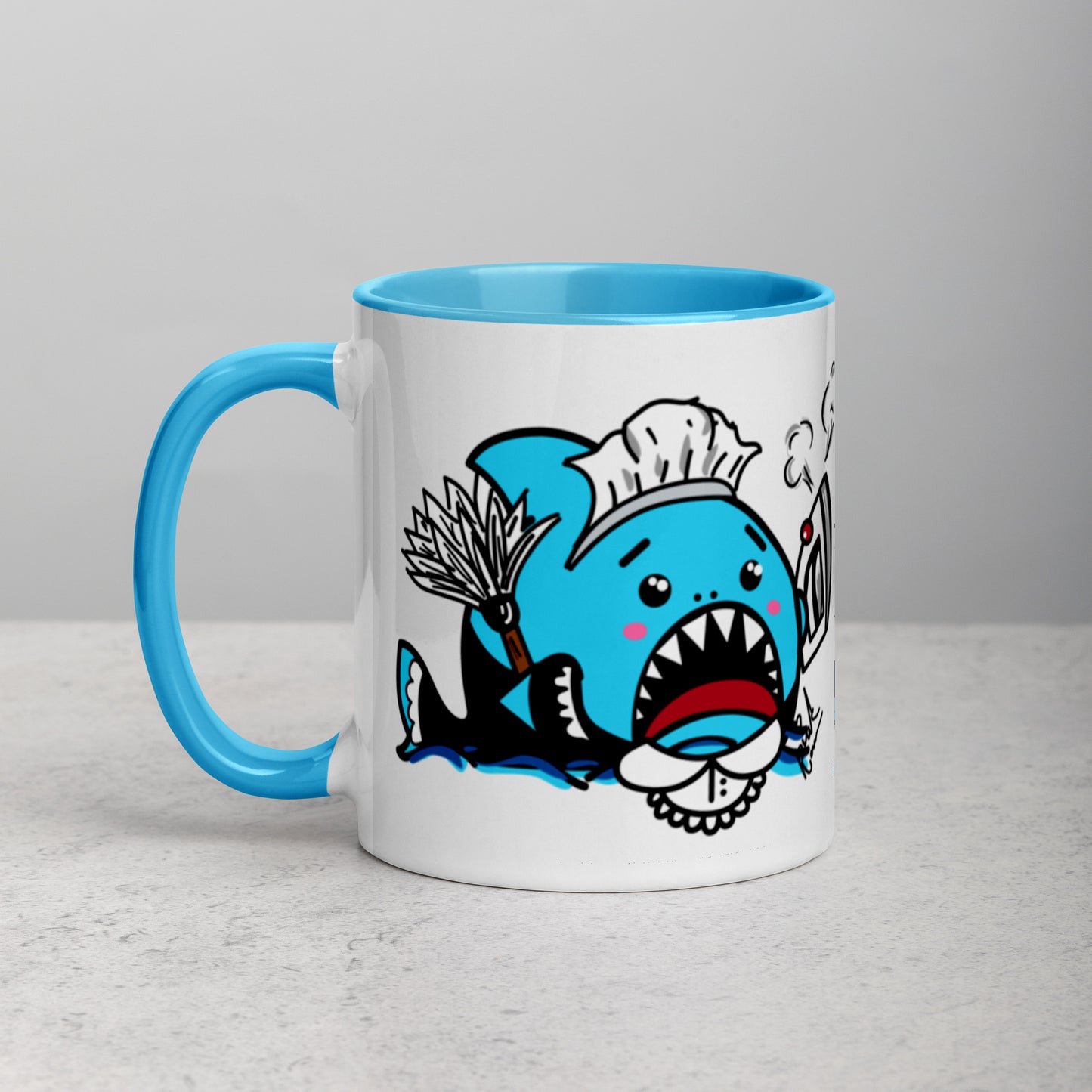 Halloween Sharks Mug- Maid Shark (11oz)