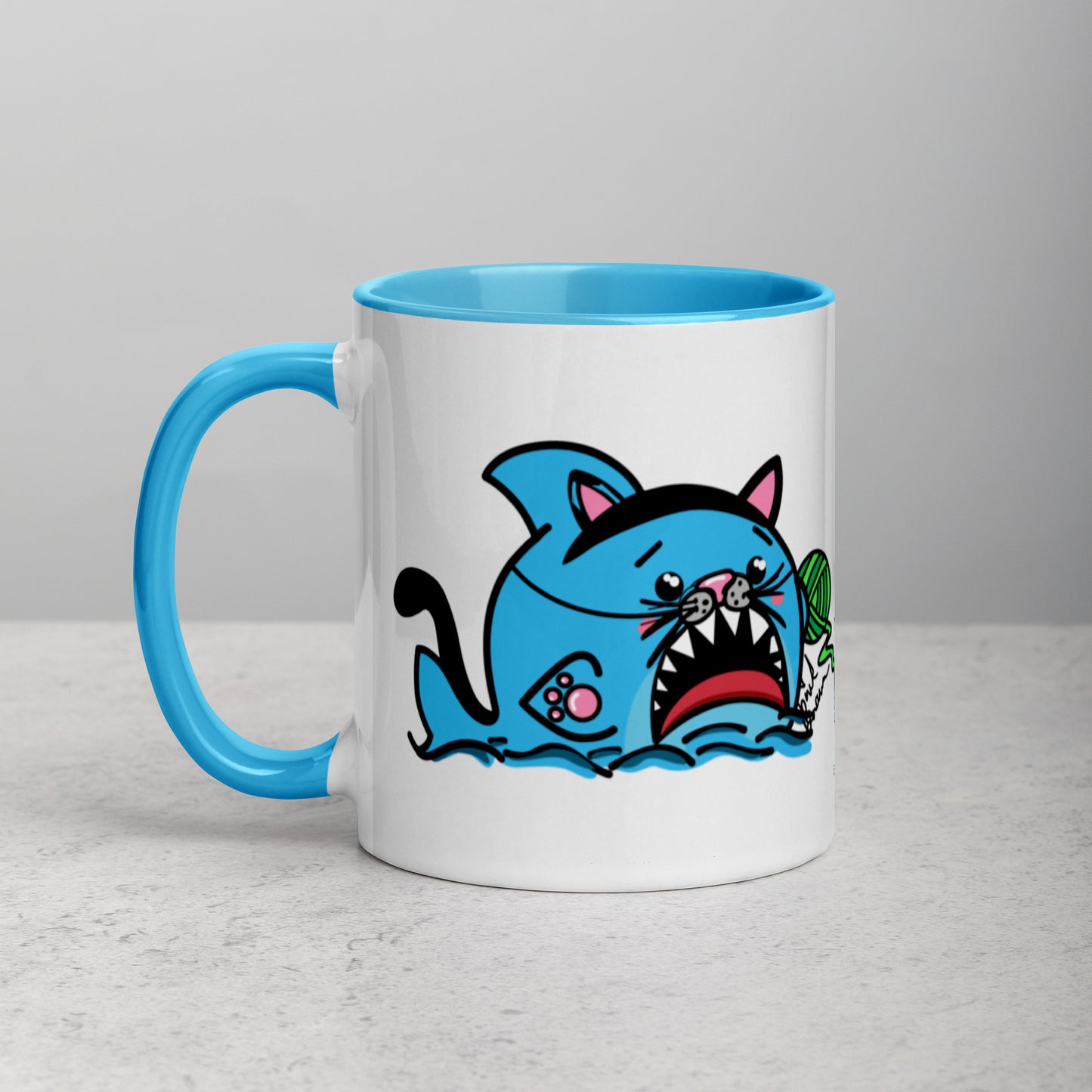 Halloween Sharks Mug- Kitty Shark (11oz)
