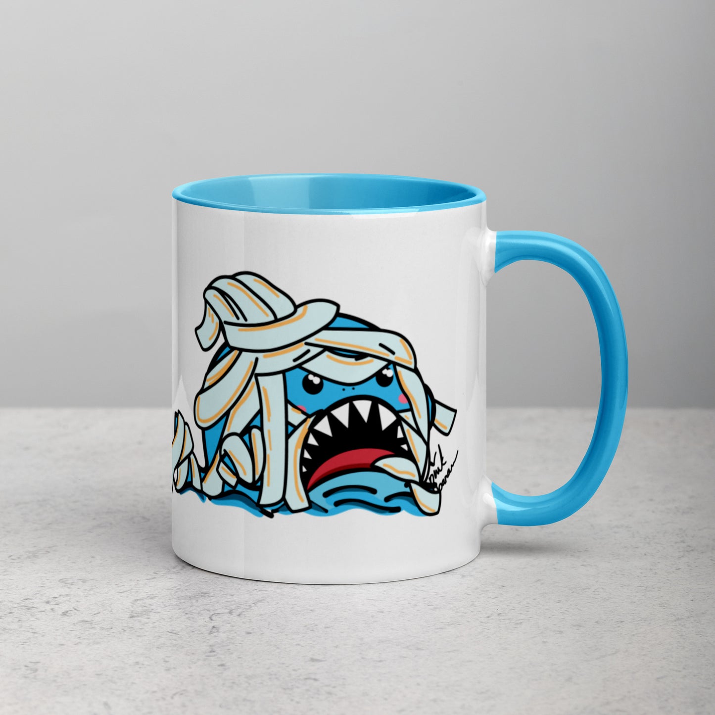 Halloween Sharks Mug- Mummy Shark (11oz)