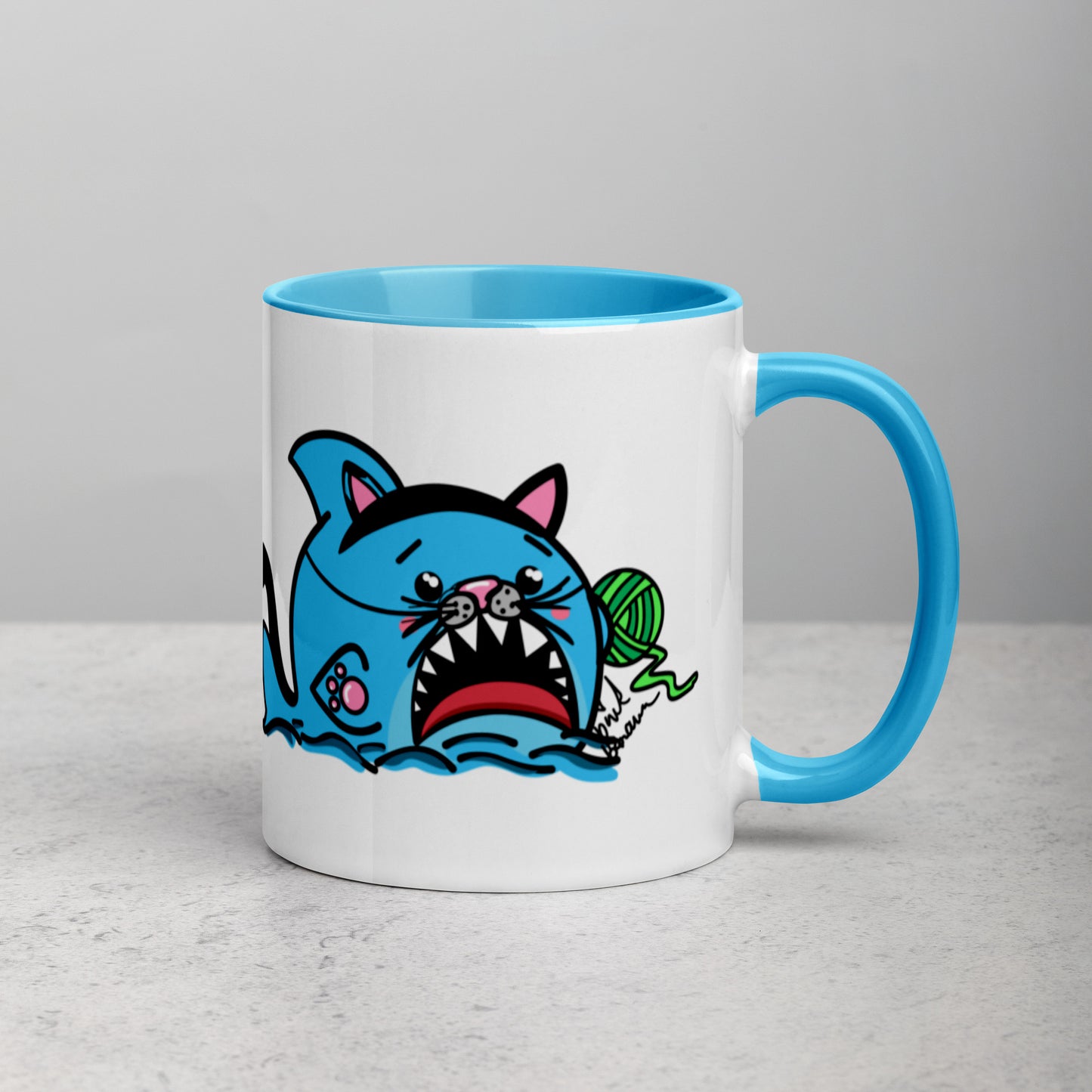 Halloween Sharks Mug- Kitty Shark (11oz)