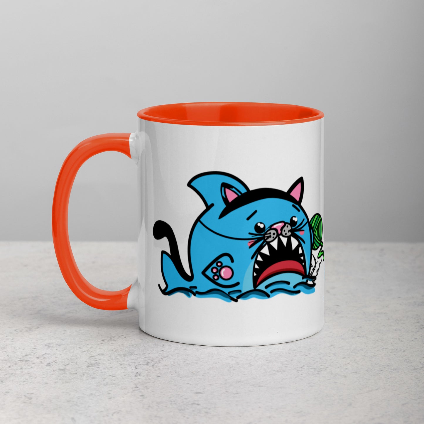 Halloween Sharks Mug- Kitty Shark (11oz)