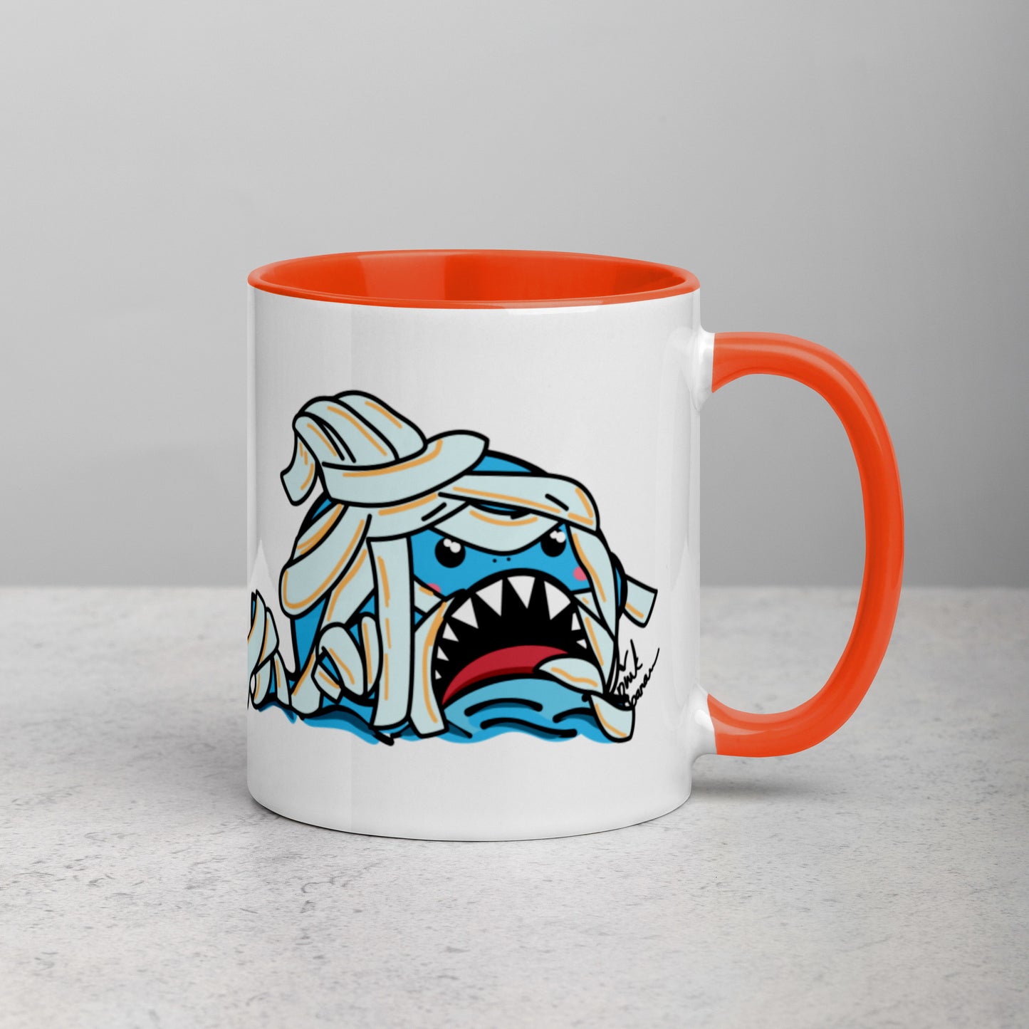 Halloween Sharks Mug- Mummy Shark (11oz)
