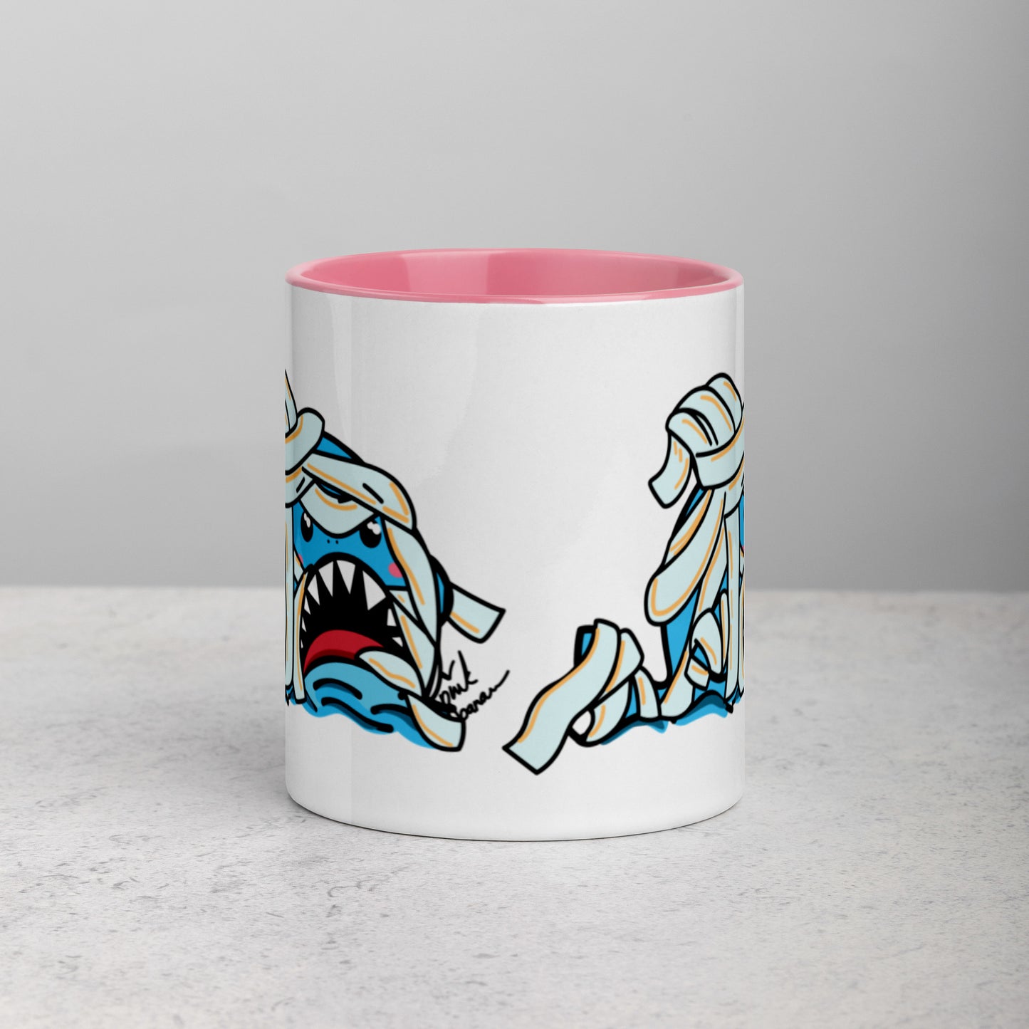 Halloween Sharks Mug- Mummy Shark (11oz)