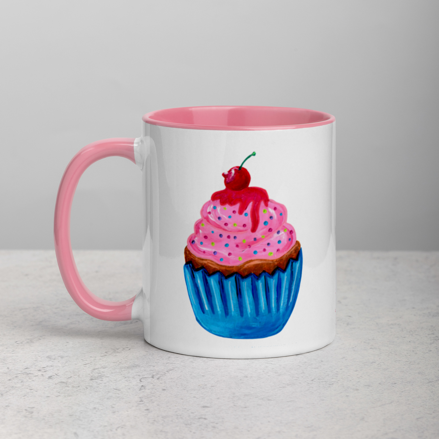 "Sweet Cupcake" with Cherry Nipple Mug (11oz)