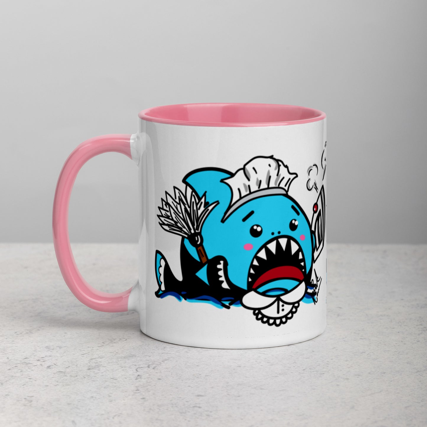 Halloween Sharks Mug- Maid Shark (11oz)