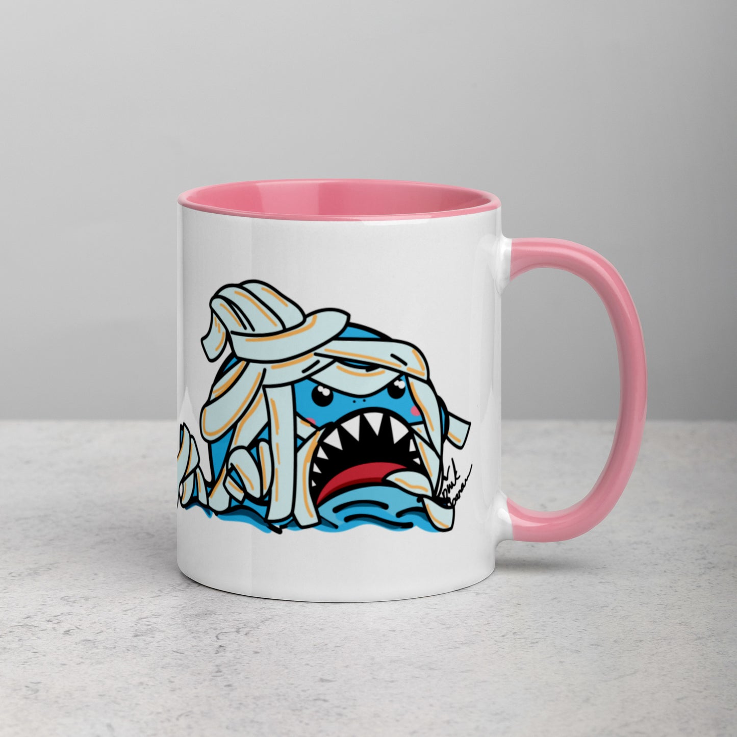Halloween Sharks Mug- Mummy Shark (11oz)