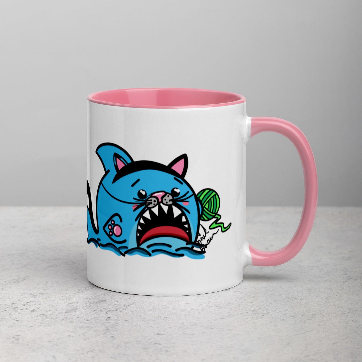 Halloween Sharks Mug- Kitty Shark (11oz)