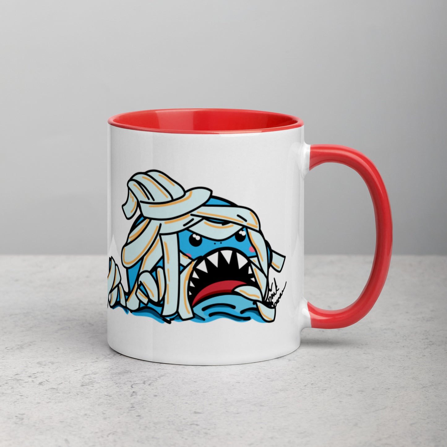 Halloween Sharks Mug- Mummy Shark (11oz)