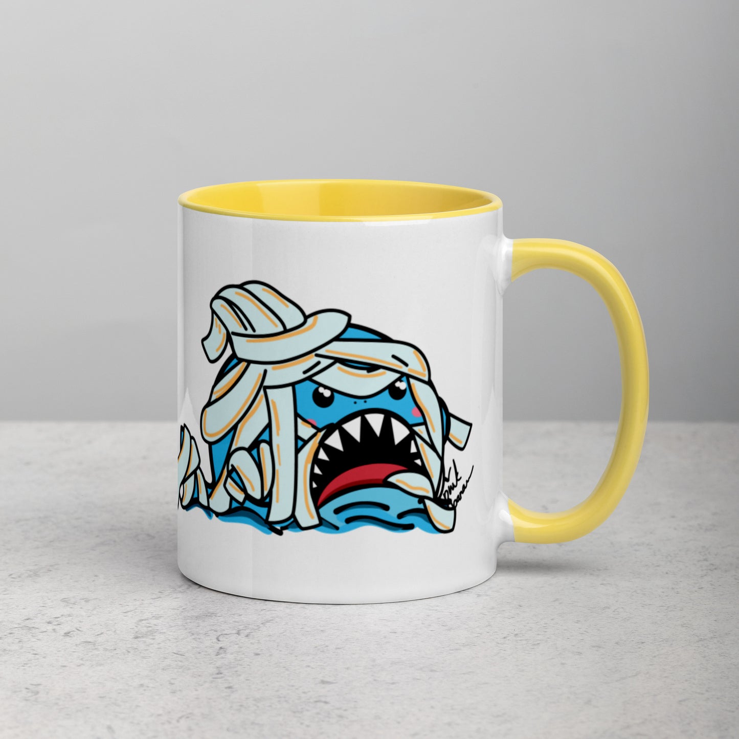Halloween Sharks Mug- Mummy Shark (11oz)