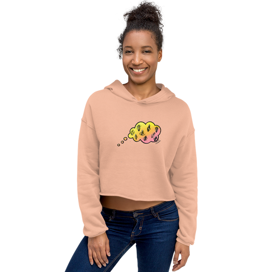 Daydreaming of Vulvas- Crop Hoodie