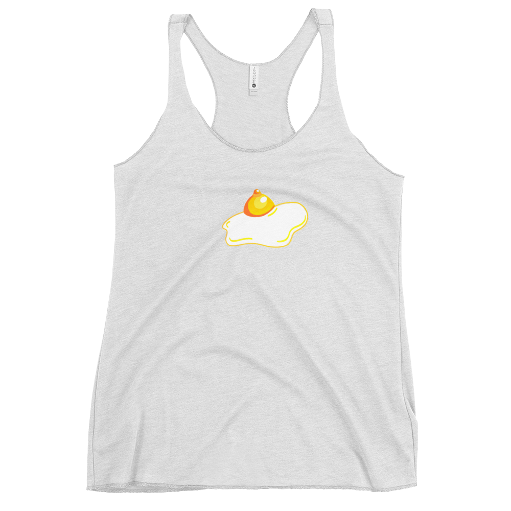 Egg Nipple- Femme Racerback Tank