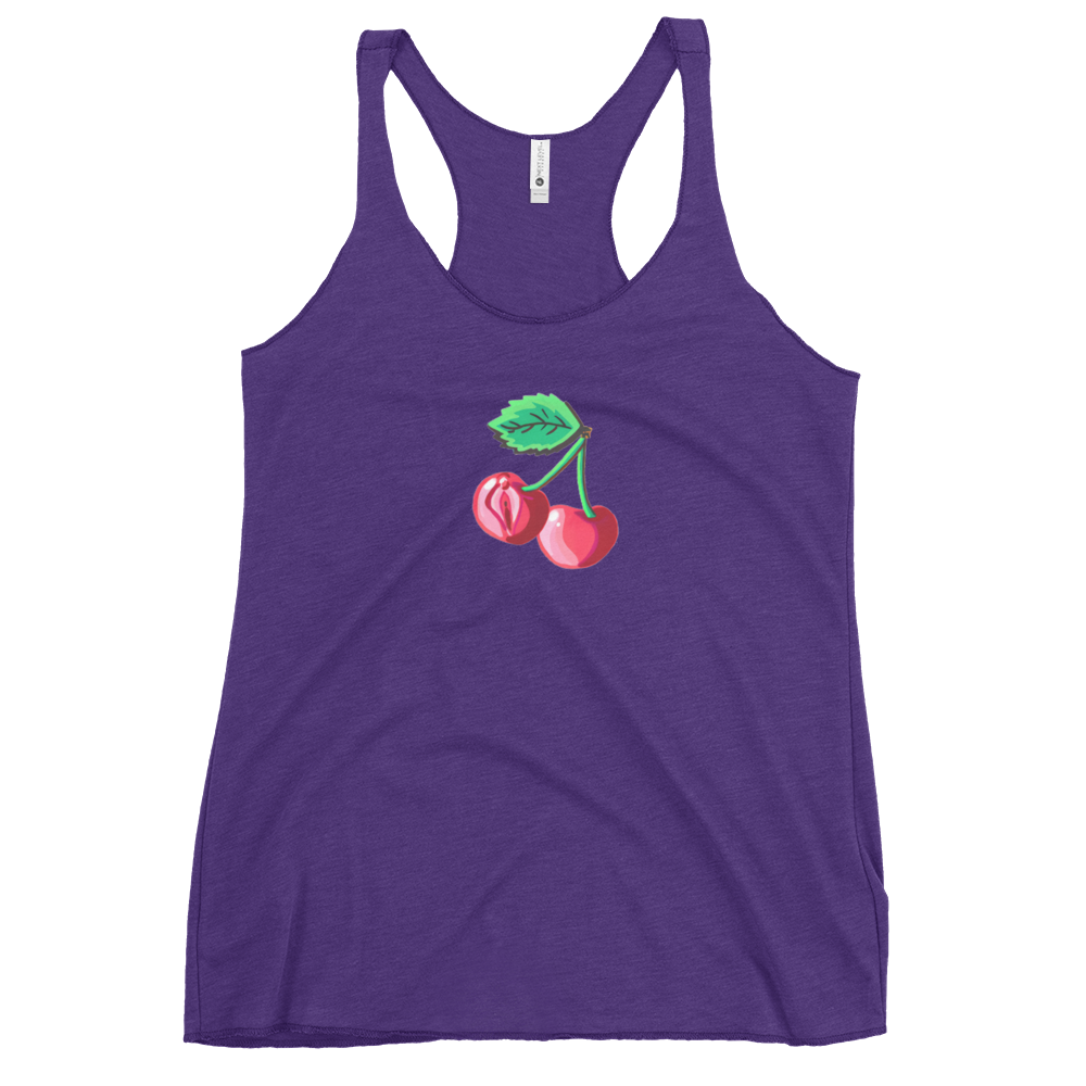 Cherry Vulva- Femme Racerback Tank