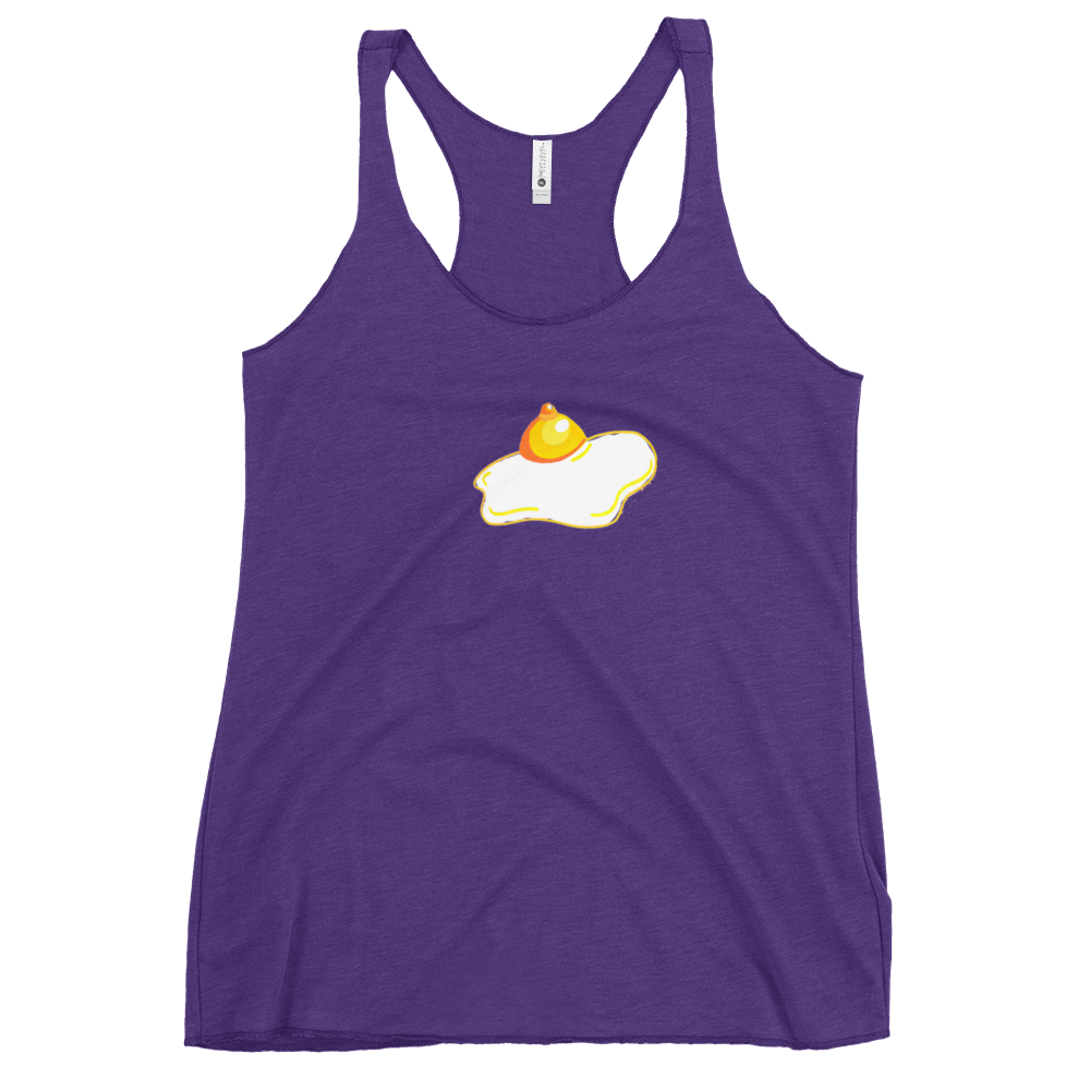 Egg Nipple- Femme Racerback Tank