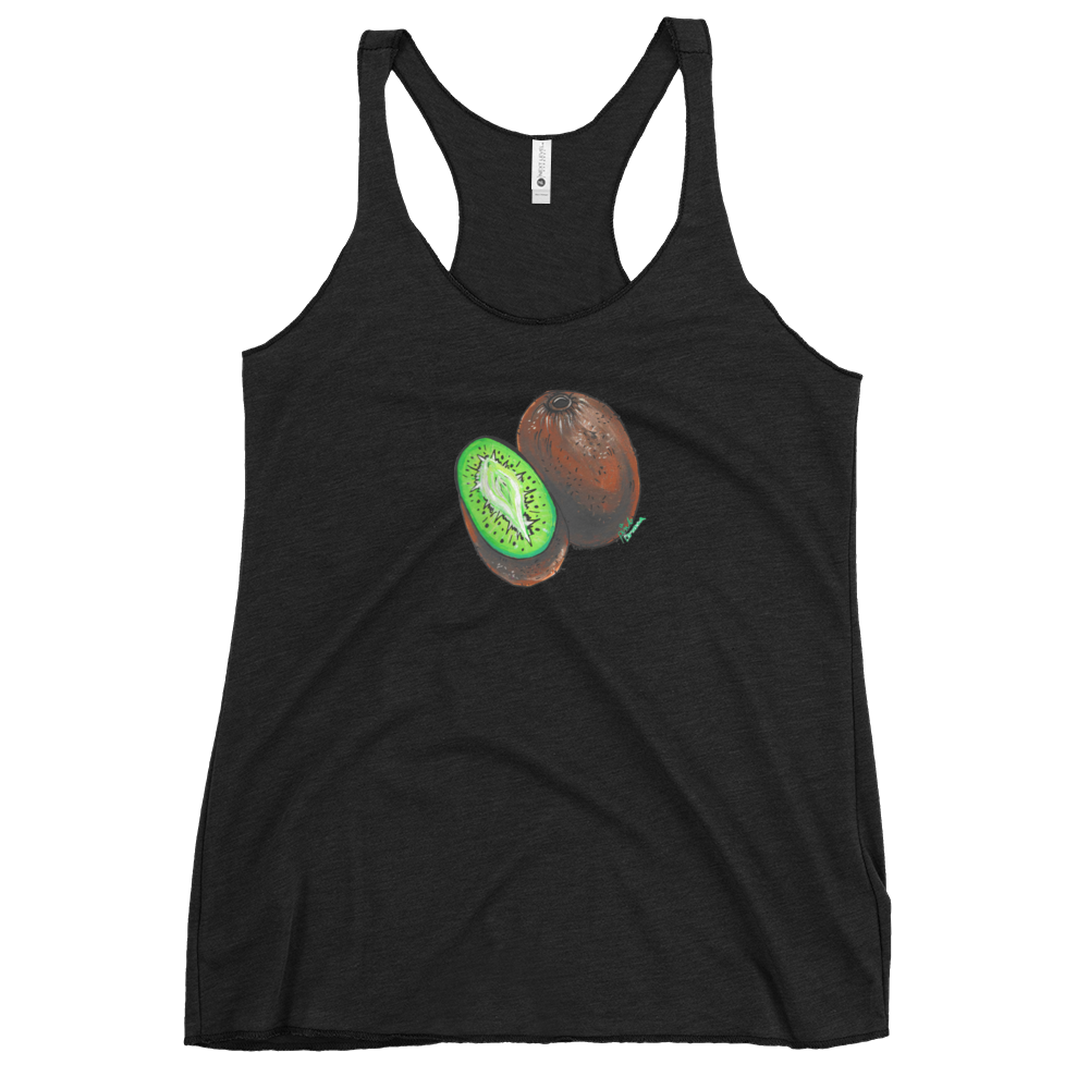 Kiwi Vulva- Femme Racerback Tank