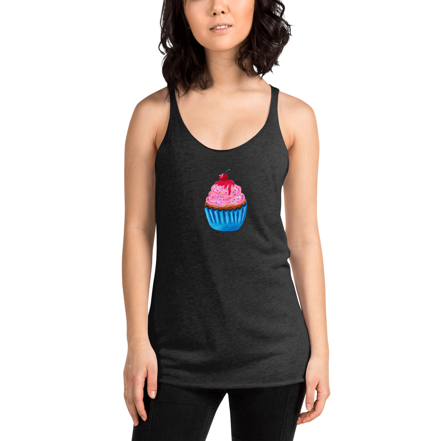 "Sweet Cupcake" Femme Racerback Tank
