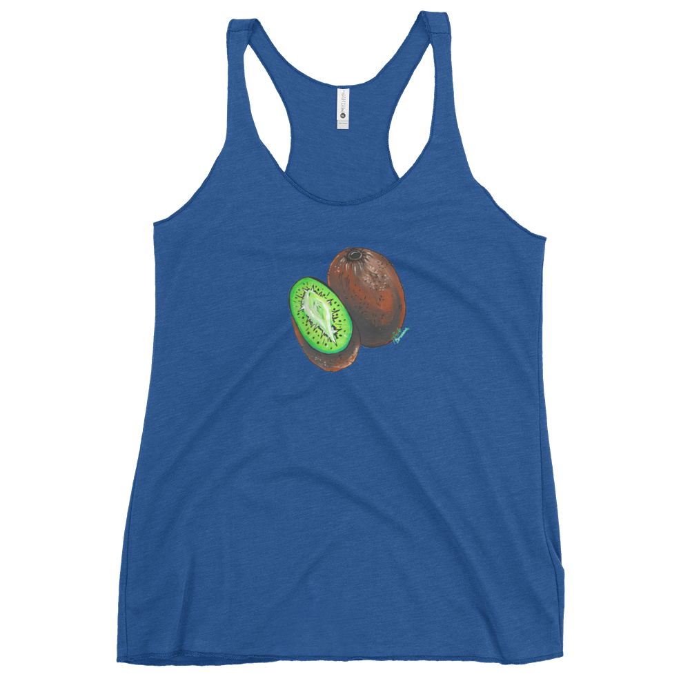 Kiwi Vulva- Femme Racerback Tank