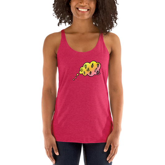 Daydreaming of Vulvas... Femme Racerback Tank
