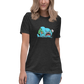 Anxious Shark Goes to School- Femme Relaxed T-Shirt
