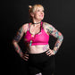 Embrace Body Love Sports Bra- Hot Pink