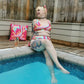 Embrace Body Love High-Waisted Bikini- Hot Pink (Recycled)