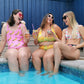 "Sour Puss" Lemon Vulva, High-waisted Bikini