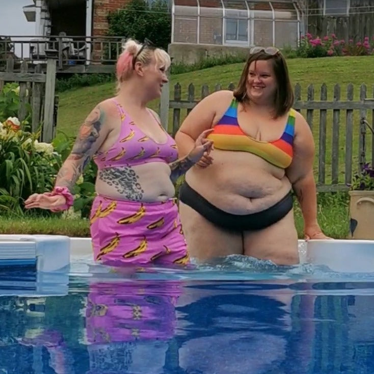 Pink Banana Swim Trunks- Genderless