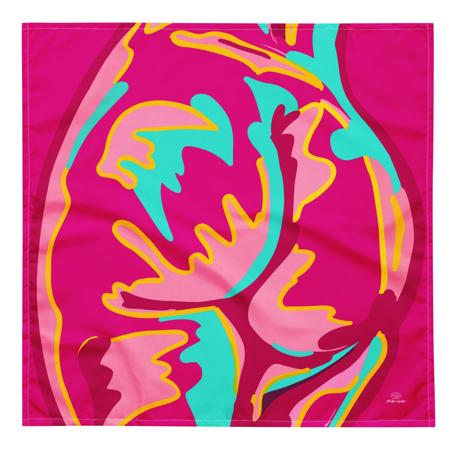 Embrace Body Love Scarf/Bandana- Hot Pink (3 sizes)