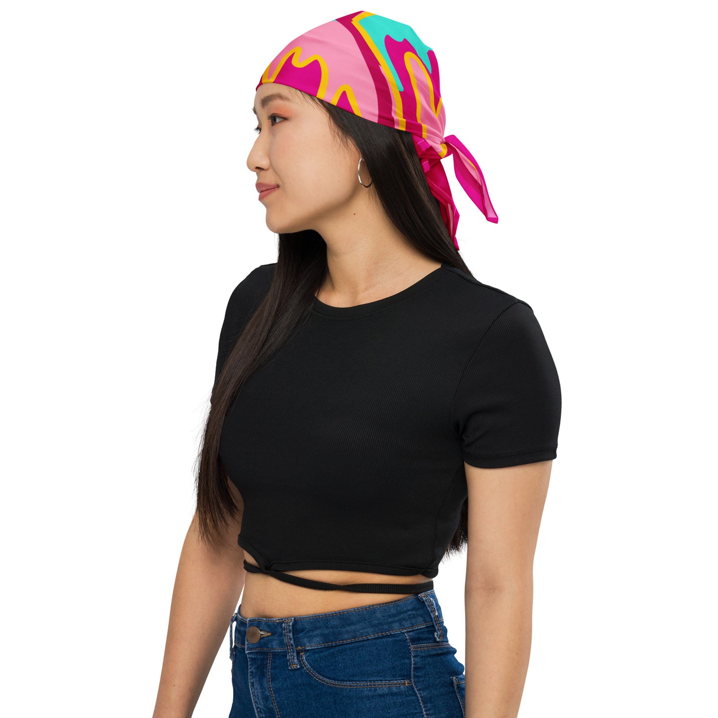 Embrace Body Love Scarf/Bandana- Hot Pink (3 sizes)