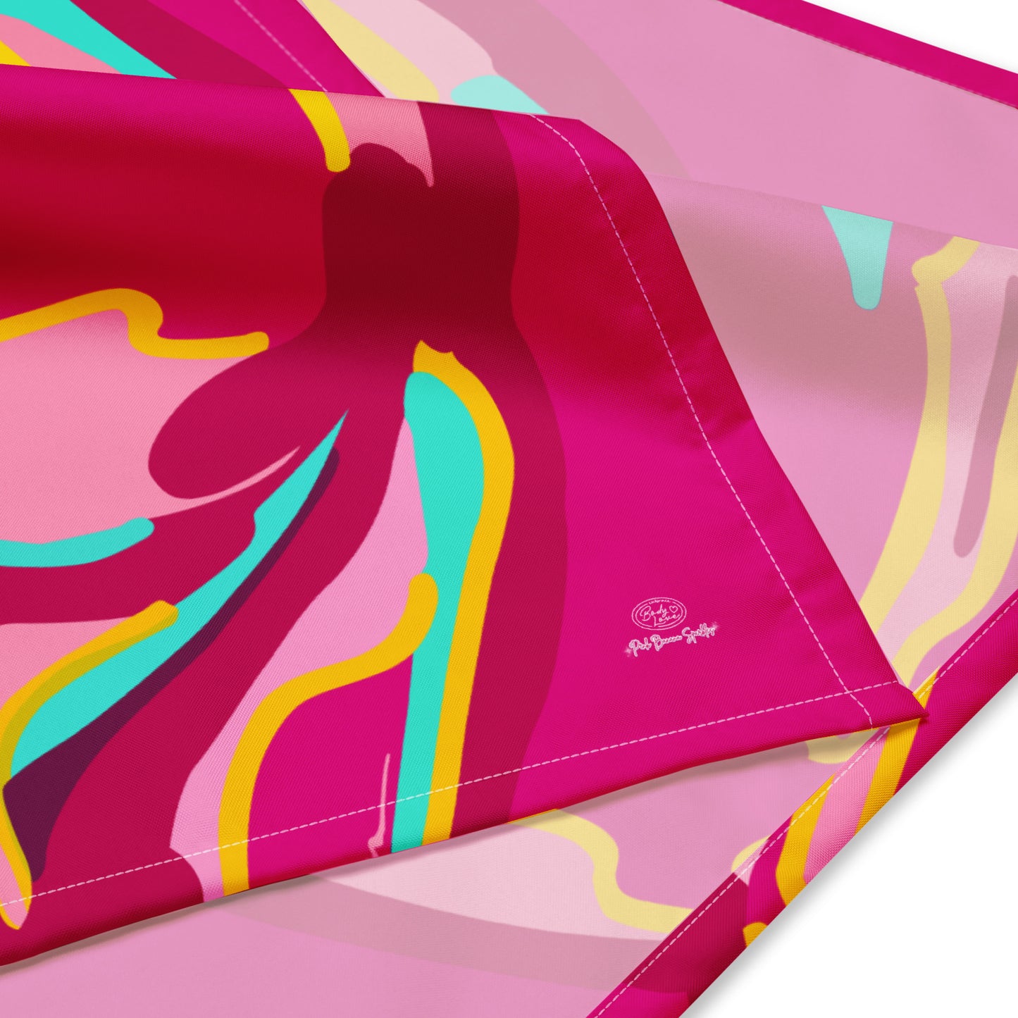 Embrace Body Love Scarf/Bandana- Hot Pink (3 sizes)