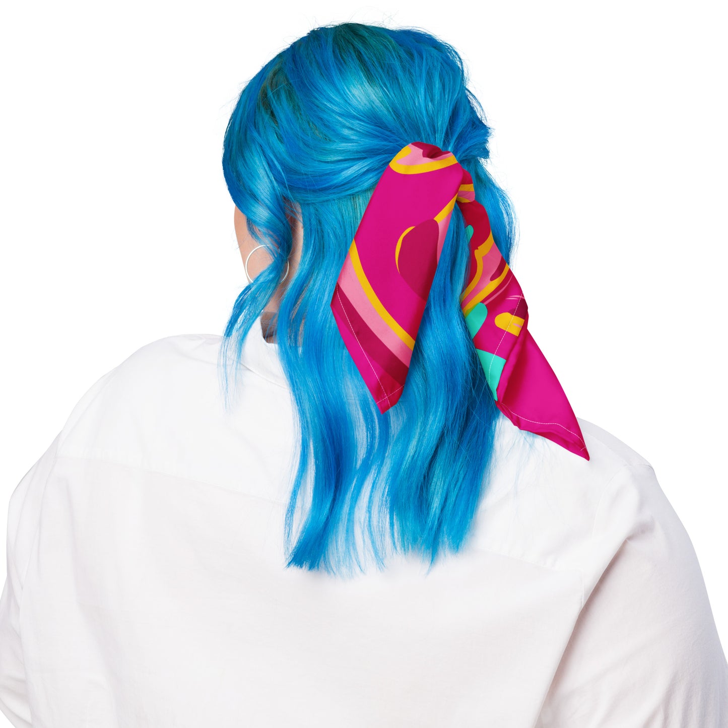 Embrace Body Love Scarf/Bandana- Hot Pink (3 sizes)