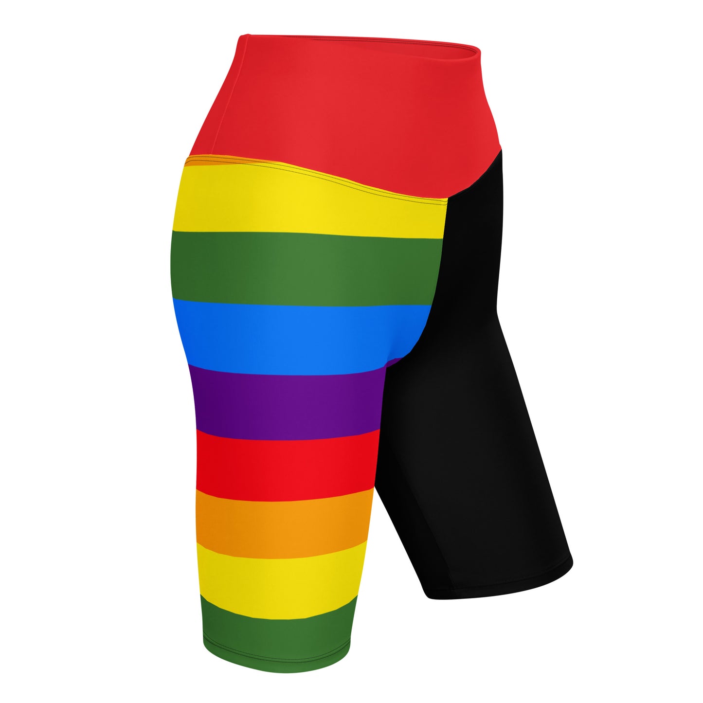 Pride Rainbow Biker Shorts