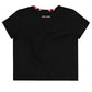 Embrace Body Love Logo, Crop T-Tshirt- Pink Logo