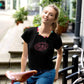 Embrace Body Love Logo, Crop T-Tshirt- Pink Logo