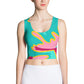 Embrace Body Love Crop Top Tank- Teal