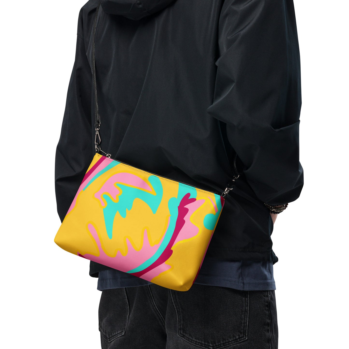 Embrace Body Love Crossbody Bag- Yellow