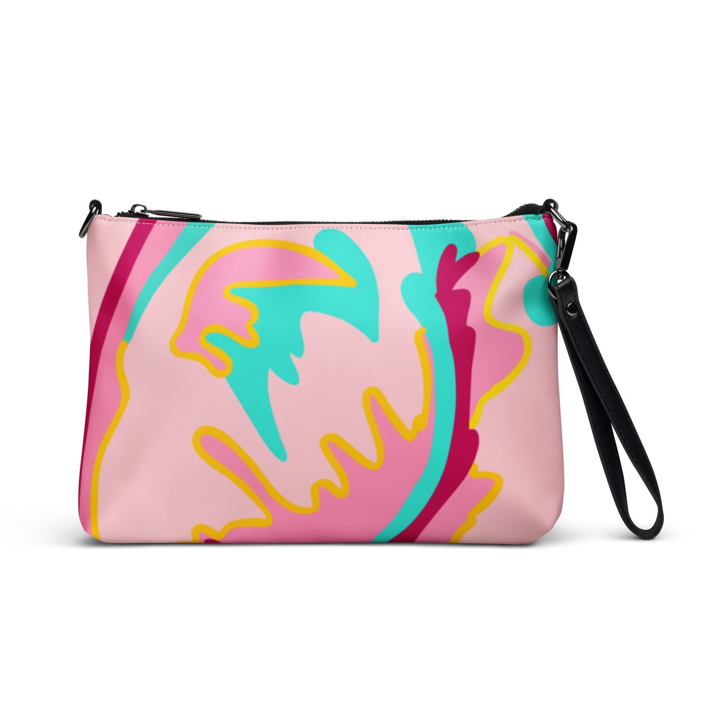 Embrace Body Love Crossbody Bag- Light Pink