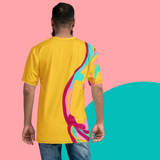 Embrace Body Love T-shirt- Yellow (Masc Fit)