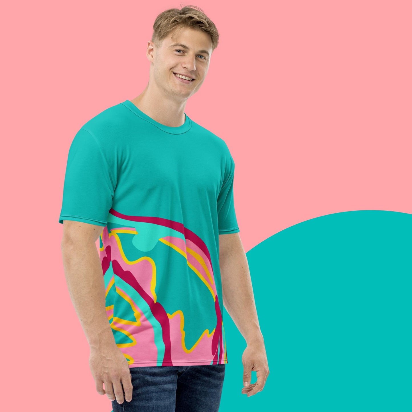 Embrace Body Love T-shirt- Teal (Masc fit)