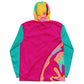 Embrace Body Love Windbreaker, Full-zip- Hot Pink