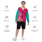 Embrace Body Love Windbreaker, Full-zip- Hot Pink