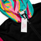 Body Love "New Classic" Windbreaker, Full-zip- Hot Pink Sleeves