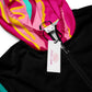 Body Love "New Classic" Windbreaker, Full-zip- Teal Sleeves