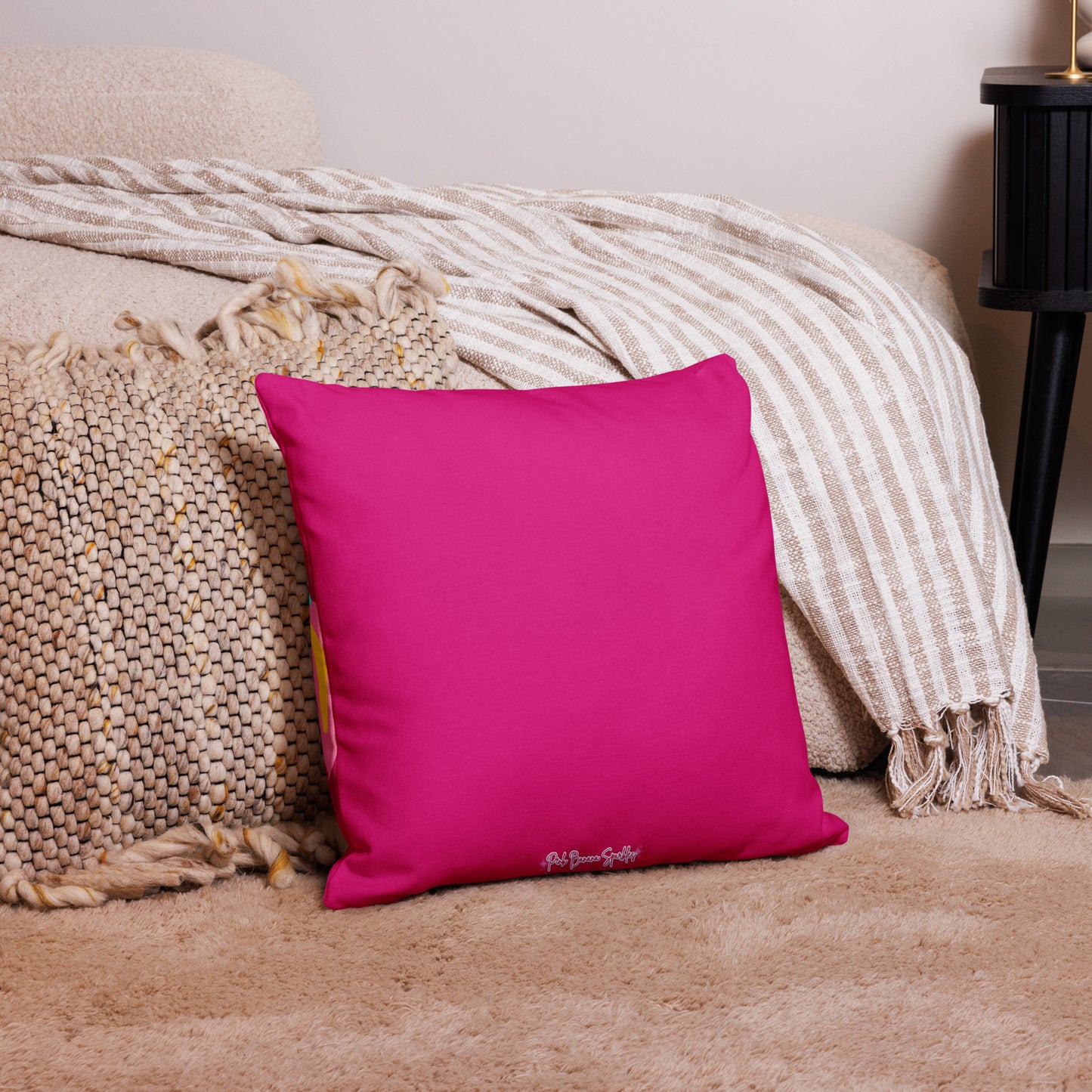 Embrace Body Love Premium Pillow Case- Hot Pink (Case Only)