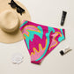 Embrace Body Love High-Waisted Bikini Separates- Bottom, Pink (Recycled)