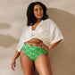 Avocado Vulva High-waisted Bikini Bottom Separates- Light Green (Recycled)